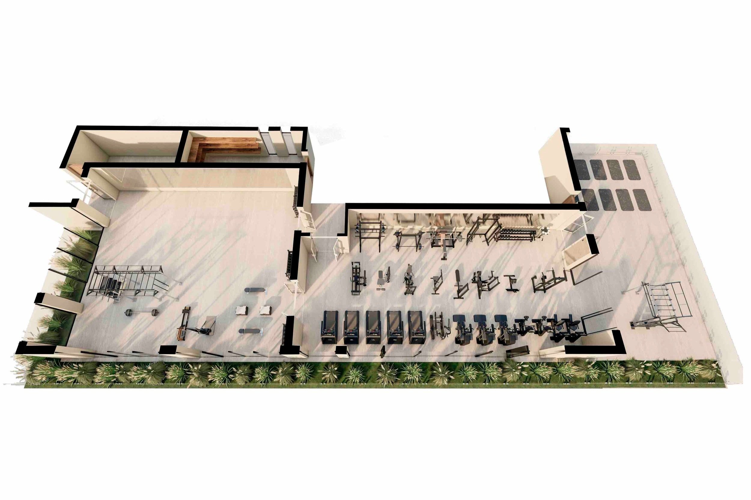 Stellar Solutions International Ltd gym equipment fitness consultant 3D plan