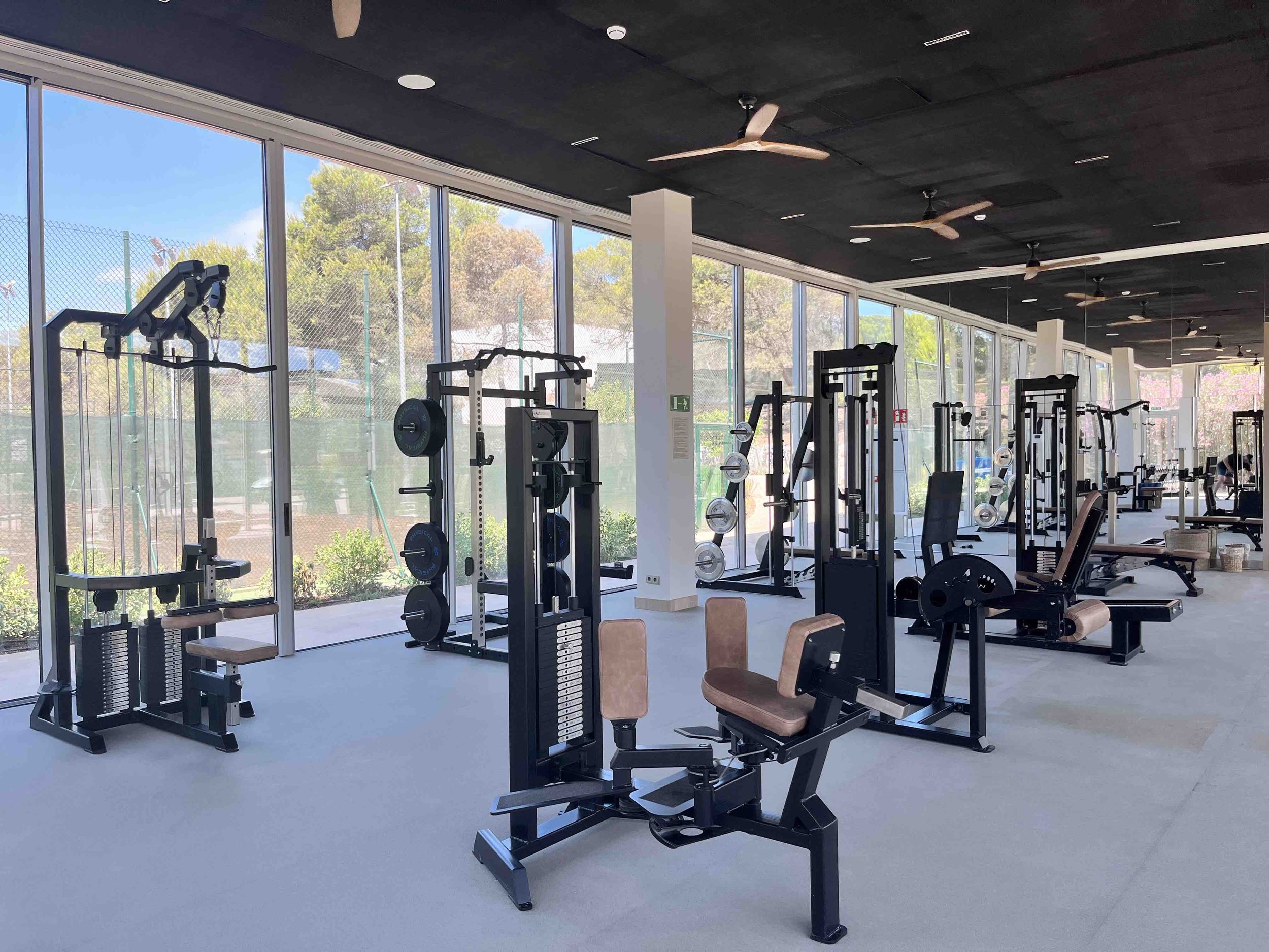 Ikos Porto Petro Resort gym, Mallorca, Spain