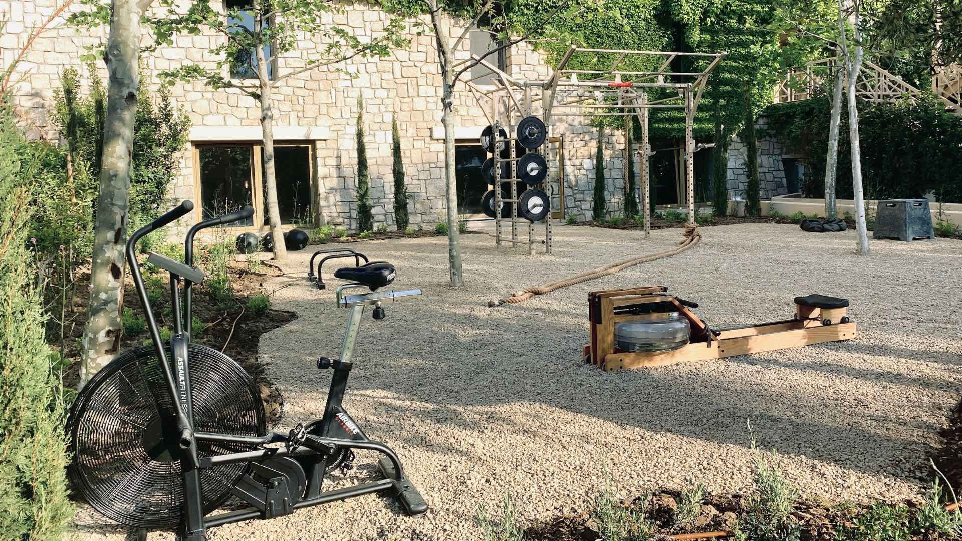 Stellar Solutions International Ltd design sani beach resort outdoor gym