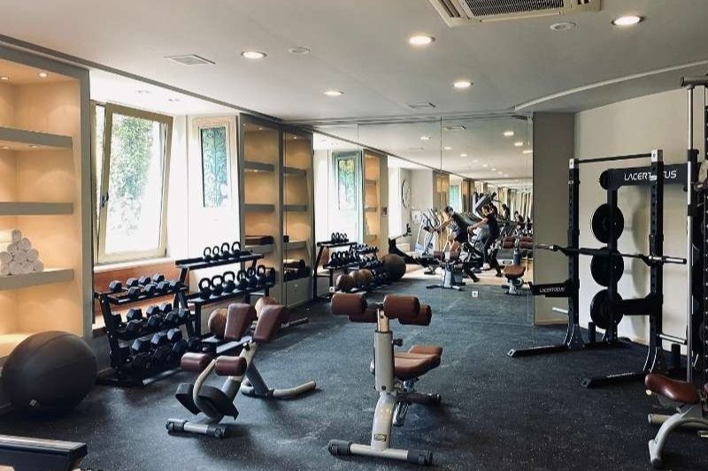 Sani Resort gym, Greece